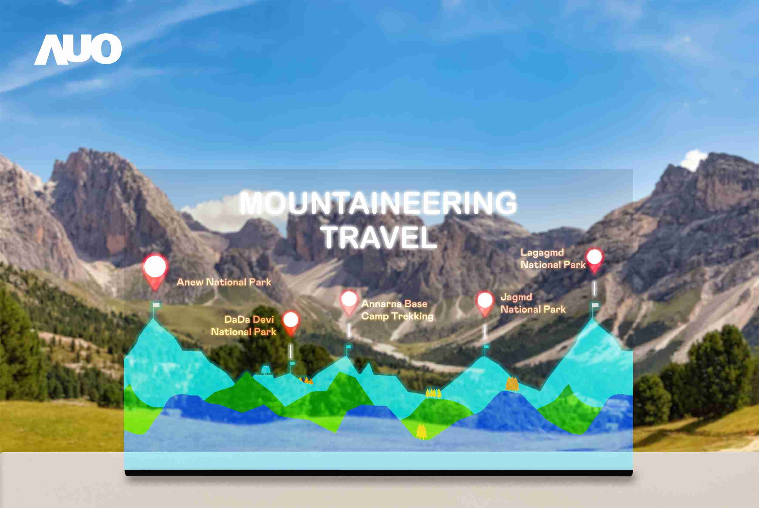 菠菜论坛展示全球单片尺寸最大(*)42吋透明Micro LED显示器拼接而成的〝64吋透明Micro LED显示器〞，，，，具备高透明度、、1,000 nits高亮度、、、广色域、、采用三边无边框的无缝拼接等多重特色，，呈现超高清、、、、细腻画质而不遮挡后方视觉，，满足层峰需求，，，，可广泛运用于零售、、、、艺术展览或商业空间等场域